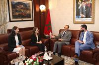 عند استقباله لشخصيات غربية..."المالكي" يبرز الأهمية التي توليها المملكة المغربية لقطاع الماء