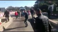 كواليس الجماهير التطوانية في طريقها للرباط "بقينا او بان"