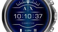 أول ساعة ذكية من Armani Exchange