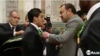 الملك محمد السادس لعبد الإله الحافيضي.... تبارك الله شحال فعمرك ؟