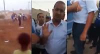 ساكنة دوار الخضر بجماعة مولاي عبدالله الجديدة يطردون رئيس الجماعة بالحجارة