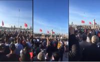 بالفيديو: مواطنون يرفعون شعار "أخنوش إرحل" بحضور الملك محمد السادس بطنجة