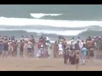 عمليات البحث عن غرقى شاطئ عين الذياب