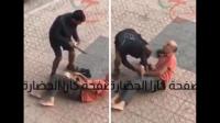 مشرمل يعتدي بالجنوي على راجل و يسلبه فلوس الحولي  (فيديو)