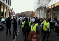 محضريو 20 يوليوز يطالبون بالتغطية الصحية أمام وزارة الصحة