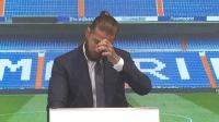 راموس يجهش بالبكاء في حفل توديعه ريال مدريد