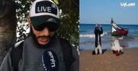 شاب مغربي يعلق بحرقة على فيديو سجود الحراكة وبكاء مواطنة إسبانية