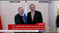 الرئيس الروسي يستقبل رجب طيب إردوغان في مدينة سان بطرسبرغ