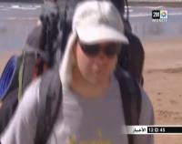 مغامرة كرواتي مشيا على الأقدام إلى قمة جبل تبقال