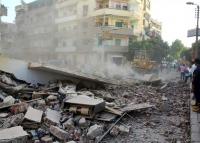 انهيار عقار بالاسكندرية يودي بحياة 5 أشخاص