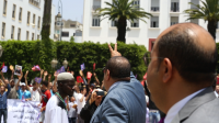 إدريس لشكر يتزعم وقفة احتجاجية أمام البرلمان ضد “زيرو ميكا”