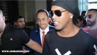 استقبال كبير لـ " الأسطورة " البرازيلي " رونالدينيو " لحظة وصوله إلى المغرب
