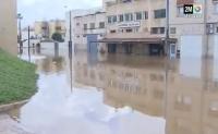 محلات عائمة جراء الامطار الاخيرة