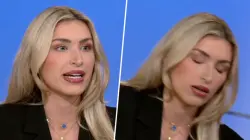 بالفيديو..مذيعة أمريكية تفقد وعيها على الهواء مباشرة وتسقط على الأرض
