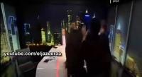 معركة على الهواء مباشرة في برنامج الاتجاه المعاكس والجزيرة تقطع بث البرنامج