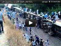 حادثة انقلاب القطار القادم من وجدة صوب فاس