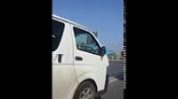 احتراق سيارة بشارع زعير بالرباط