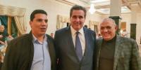 بالصور :"عزيز أخنوش" يزور فريق حسنية أكادير لتقديم تهنئته بالصدارة ودراسة مجموعة من المشاريع