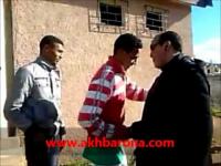 وزير الشباب والرياضة محمد  اوزين يحضر مباراة في الدرجة الثالثة