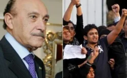 عمر سليمان يدعو المتظاهرين للعودة لبيوتهم والمتظاهرين يطالبون برحيله ايضا 