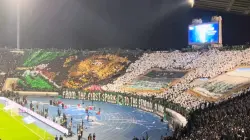 تيفوهات رائعة لجماهير الرجاء في مباراة الديربي أمام الوداد