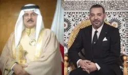 الملك محمد السادس يهاتف ملك البحرين