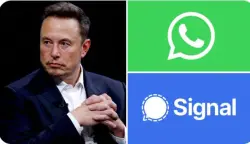 إيلون ماسك: واتس آب غير آمن و"سيغنال" مشكوك به.. تعالوا إلى "إكس"