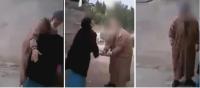 فيديو صادم :  "شيباني" يتحرش بسيدة قرب منزلها بالدريوش و الأخيرة "دارتلو شوهة عالمية"