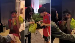 هدية عثمان معما تصدم طفلا شيليا وتثير ضجة عالمية