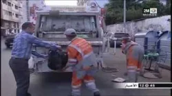 الدارالبيضاء غارقة في الازبال بعد عيد الاضحى
