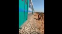 سائق قطار "مجنون" يشارك في تحدي "كيكي" ويُرعب الركاب (فيديو)
