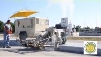 تعبيد الطرق بتقنيات متطورة في أميركا
