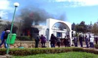  طالب يضرم النار في جسده بطنجة احتجاجا على السكن الجامعي 