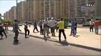 القناة الفرنسية الاولى تبث قتل الجيش المصري للمتظاهرين