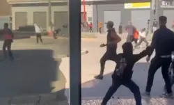 أحداث شغب ببركان .. تراشق بالحجارة بين محسوبين على جماهير "النهضة" و"العساكر" قبل قمة دوري أبطال إفريقيا