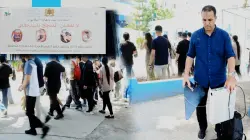 بحضور ألة كشف الغشاشين.. شاهد أجواء الفترة المسائية من امتحانات اولى بكالورية من طنجة