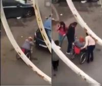 كاميرا تفضح السيدة المقعدة ضحية اعتداء "الطرامواي"