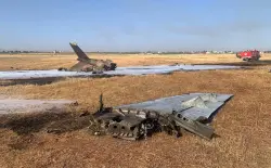 فاس .. قتيلان في تحطم طائرة عسكرية