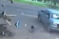 بالفيديو.. حادثة قاتلة وظهور شبح مفاجئ