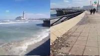 شوفو علاش كاين الأزبال في المنتزه البحري لمسجد الحسن الثاني بالدار البيضاء