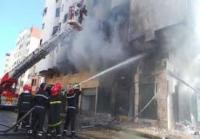 إصابة 11 شخصا في حريق بوحدة للتلفيف بآيت ملول