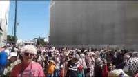 من مسيرة فلسطين بالرباط.. "لا إله إلا الله و السيسي عدو الله"