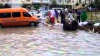 فيضانات في بني مكادة طنجة