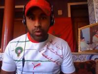 مغربي يبكي مرارة خسارة المنتخب