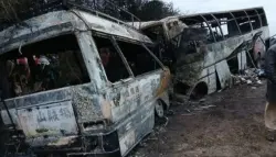 حفل زفاف ينتهي بمأساة.. مصرع 40 شخصاً في تصادم حافلتين بتنزانيا