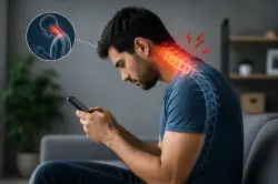 دراسة وتحذيرات طبية: الإفراط في استخدام الهاتف يسبب تغيرات دائمة في الرقبة والظهر