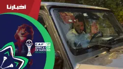 لقطة طريفة لنور الدين أمرابط مع حراس الأمن في مدخل مولاي عبد الله