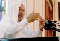 في خطبة نارية .. القرضاوي يُخاطب العسكر "بالإرهابيين" والإخوان "بالمظلومين"