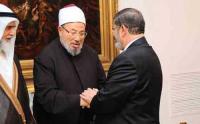القرضاوي: طاعة مرسي "واجبة".. و لو سقط الرئيس سيأتي أشر منه