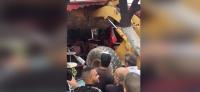 تحرير الملك العمومي بالجرافات من احتلال اصحاب المقاهي بالدار البيضاء